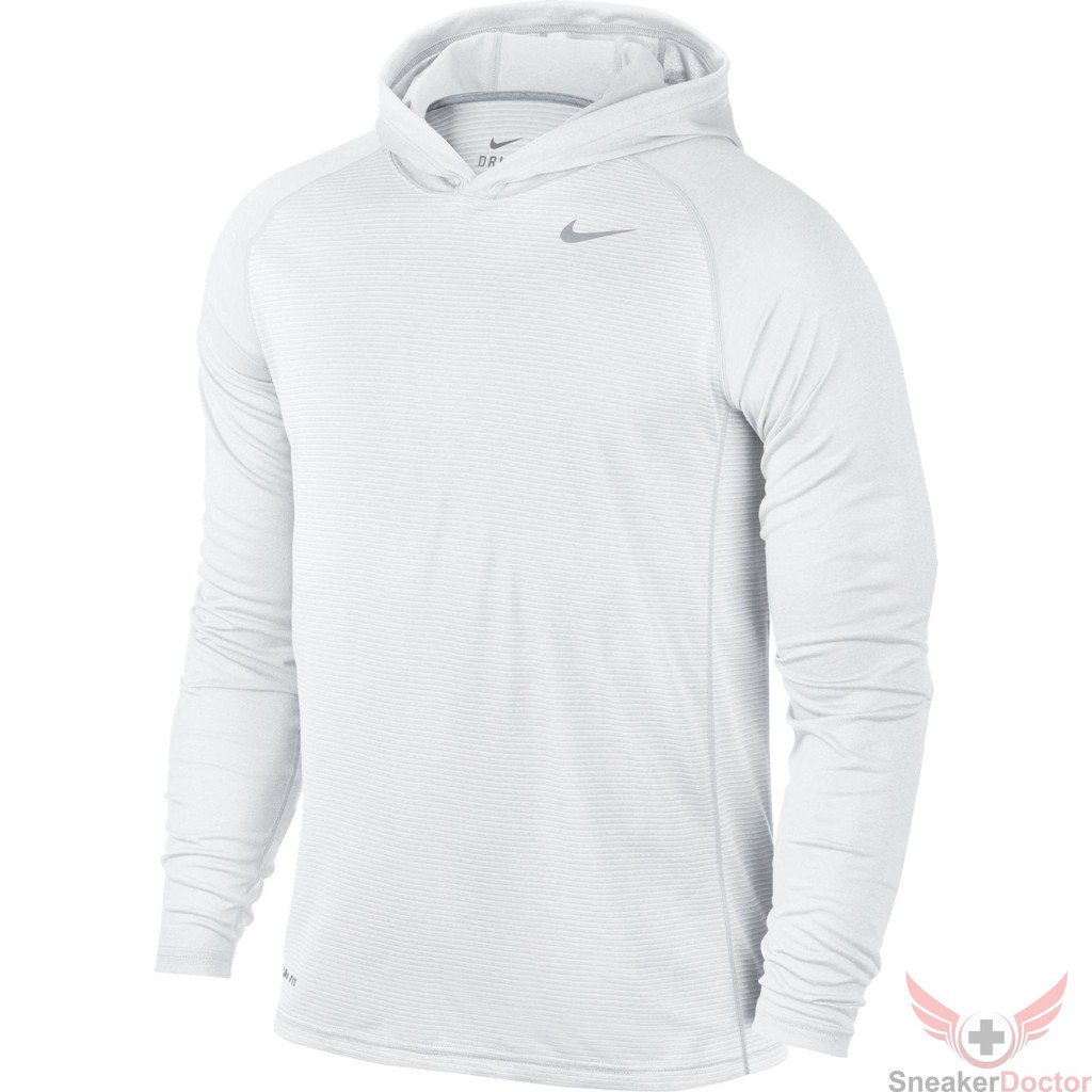 nike dry long sleeve hooded tee