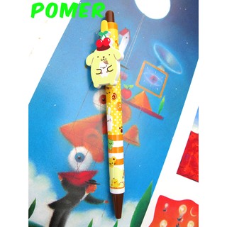 ☆POMER☆日本SANRIO絕版正品 日本製 Pom Pom Purin 布丁狗 可愛櫻桃 倉鼠 青蛙 兔子塗鴉原子筆