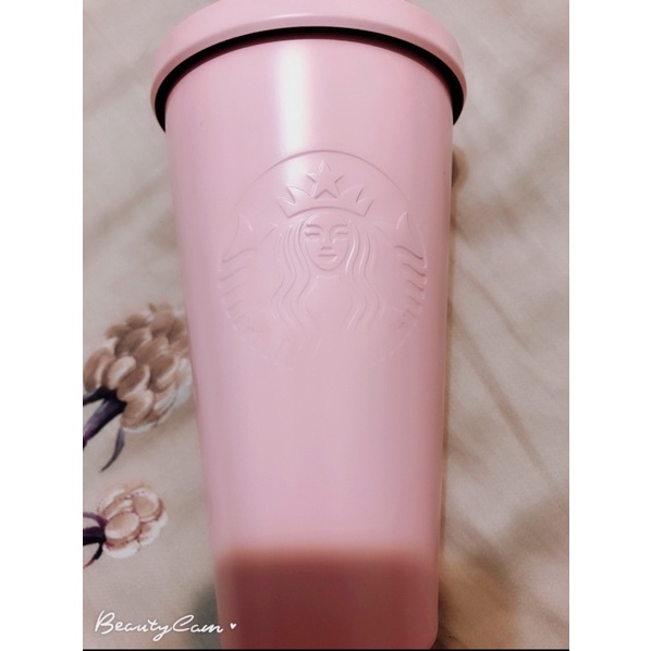 限量正品🌟粉紅色星巴克不銹鋼保溫杯咖啡杯保冷保熱