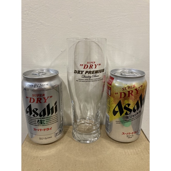 朝日ASAHI SUPERDRY專用啤酒杯350Ml現貨在台