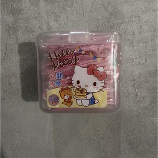 Hello kitty 牙線棒 300支 牙線