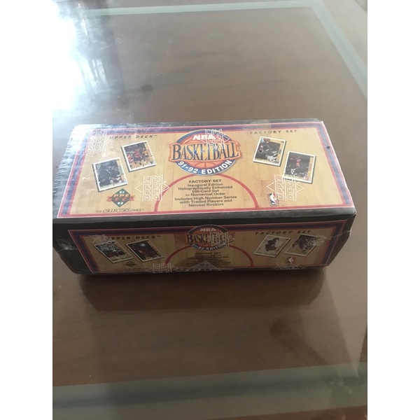NBA 球員卡 1991-92 Upper Deck NBA Basketball 盒卡 卡盒
