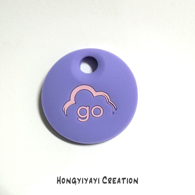 gogoro鑰匙套 ai1鑰匙套 ec05鑰匙果凍套 ur1鑰匙保護套 雙色模套色防汙防潑水 紫色