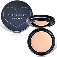 純淨之心~消費高手推薦-Pure Heart懶人水粉餅~Pure Heart 極潤水淨白粉底霜SPF50***10g