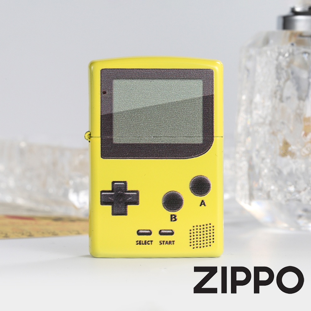 ZIPPO 復古經典遊戲機(黃色)防風打火機 Game Boy 熱轉印工藝 掌上遊戲機 童年回憶 終身保固