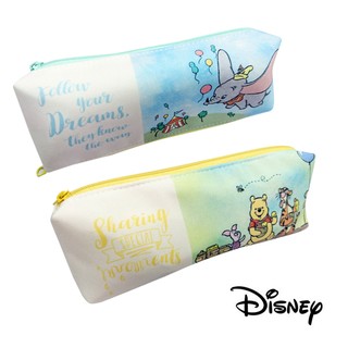 含稅 小熊維尼 Winnie 小飛象 dumbo 雙層 筆袋 鉛筆盒 迪士尼 Disney 日本正版 生日禮物 禮物