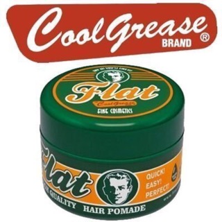【香老闆】COOL GREASE FLAT 完美造型自然髮臘 210g/87g 綠膠 髮膠 髮臘 油頭