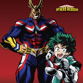 我的英雄學院 My Hero Academia - (綠谷&歐爾麥特) 進口無框掛畫