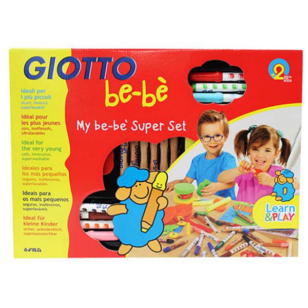 義大利 GIOTTO BEBE 寶貝羊塗鴉組/禮盒【麗兒采家】