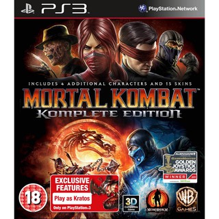 全新未拆 PS3 真人快打9 年度完整版 (支援3D顯示) 英文版 MK Mortal Kombat Komplete