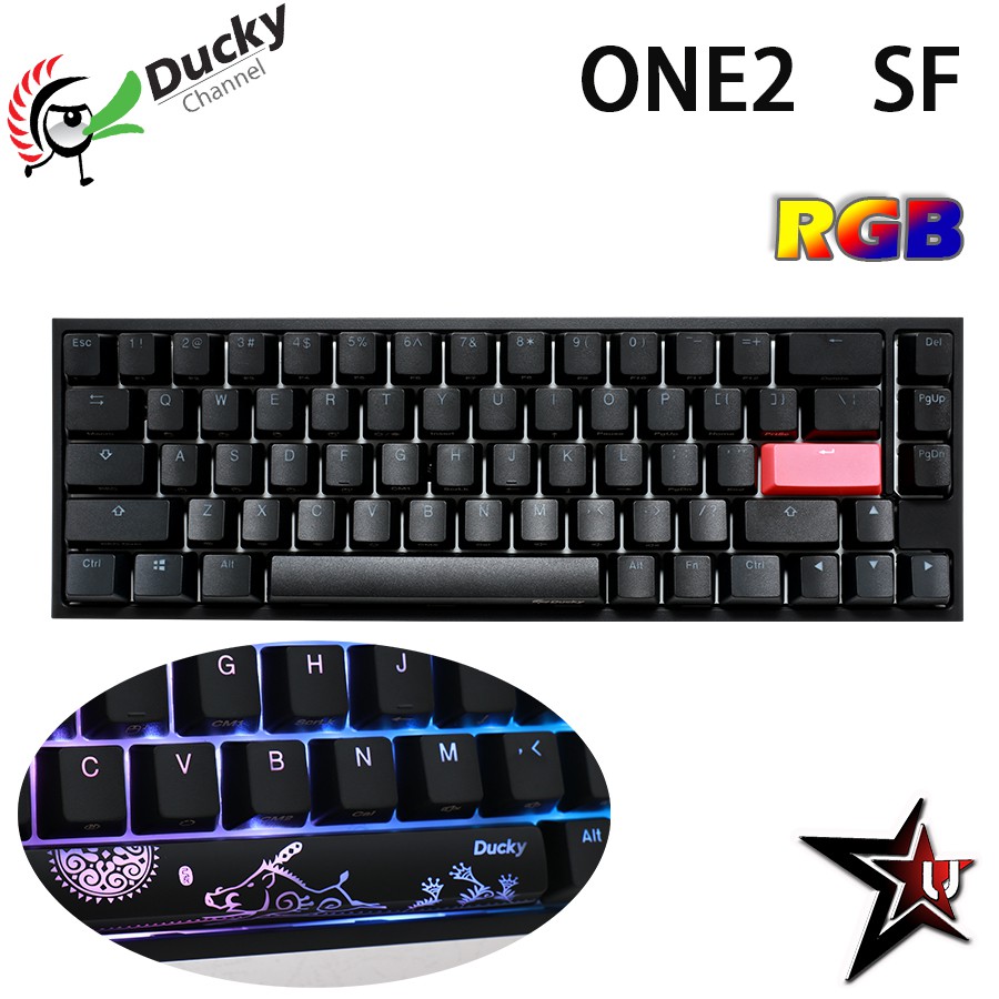 創傑 Ducky One 2 SF RGB 機械鍵盤 DKON1967ST