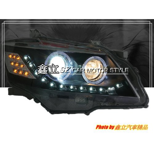 ※ 鑫立汽車精品 ※ CAMRY 6.5代 09-11年 魚眼 雙光圈 LED R8 顆粒款 大燈 頭燈