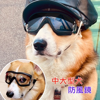 【臺灣現貨】狗狗眼鏡 狗眼鏡 中型犬 大型犬 狗防風鏡 大狗眼鏡 防風眼鏡 寵物護目鏡 寵物防風眼鏡 福媽寵物