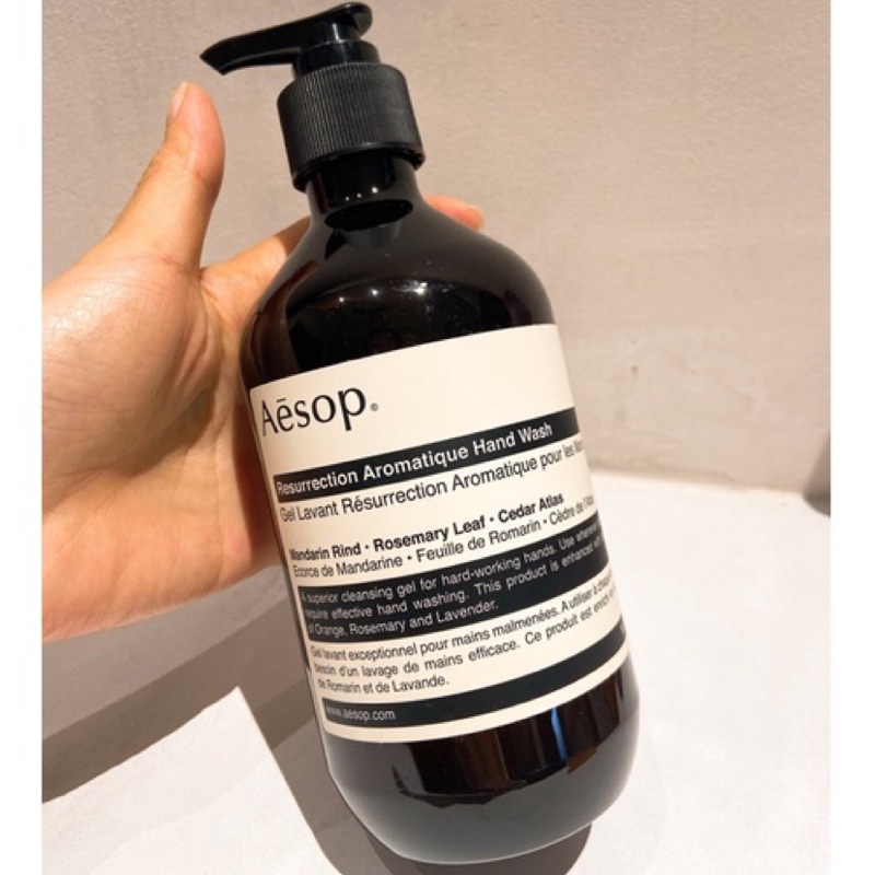 ✌🏻現貨✨Aesop賦活芳香手部清潔露500mL✨Tiff美國好物分享