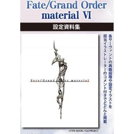 全新現貨 C96 FGO Fate/Grand Order material Ⅵ 設定資料集 第6集 VI 19/8月