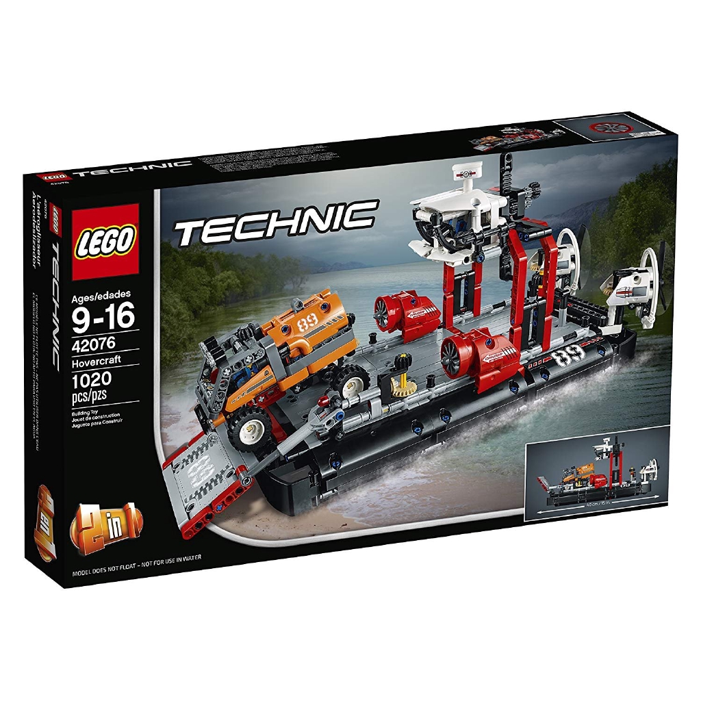 LEGO 樂高 TECHNIC 科技系列 Hovercraft 氣墊船 42076