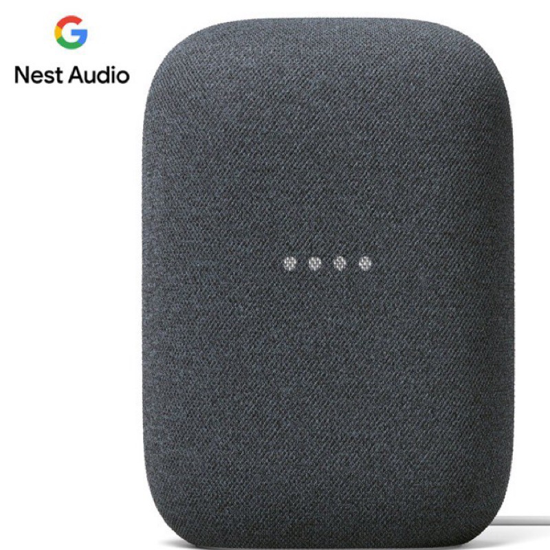 【福利商品】Google Nest Audio 智慧音箱 (石墨黑/粉炭白)，智慧音箱 語音助理 支援藍芽 WIFI連接