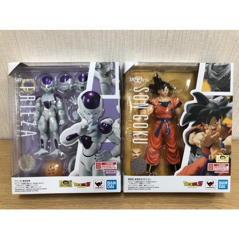 【山林老爸】金證日版 七龍珠 孫悟空&amp;佛利沙 SHFiguarts ZERO SHF 魂商店 可動公仔 全新品現貨