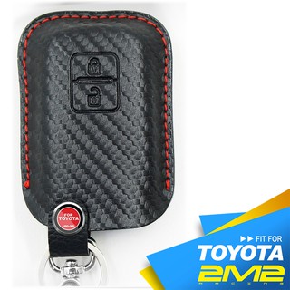 【2M2】TOYOTA RAV4 SIENTA Prius c 豐田汽車 智慧型鑰匙 鑰匙皮套 皮套 鑰匙包 鑰匙皮革包