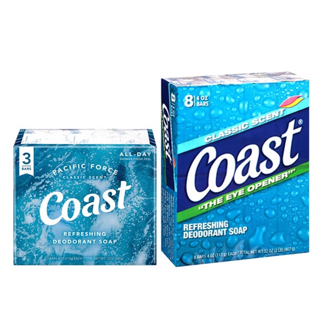 美國【Coast】海岸體香皂113g x 3入 美國知名老品牌/正品♛吉吉商城♛