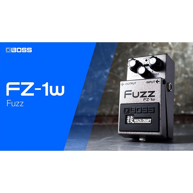 造韻樂器音響- JU-MUSIC - BOSS FZ-1W Fuzz 破音 效果器 Waza Craft