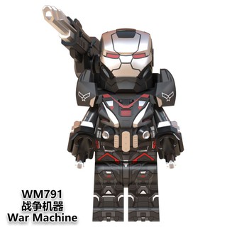 【臺中老頑童玩具屋】WM791 袋裝積木人偶 復仇者聯盟 鋼鐵人 戰爭機器