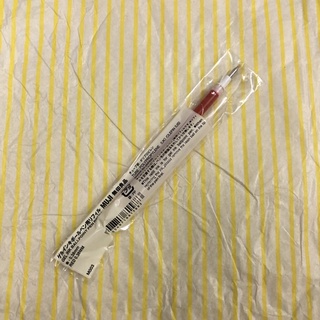 無印良品 舊款膠墨中性筆芯 紅色 0.38mm