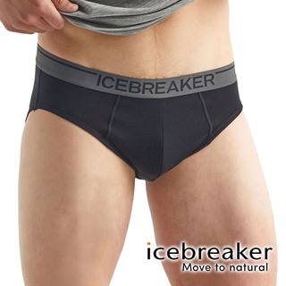 【icebreaker】Anatomica 男 羊毛三角內褲 BF150『都市灰』 103031