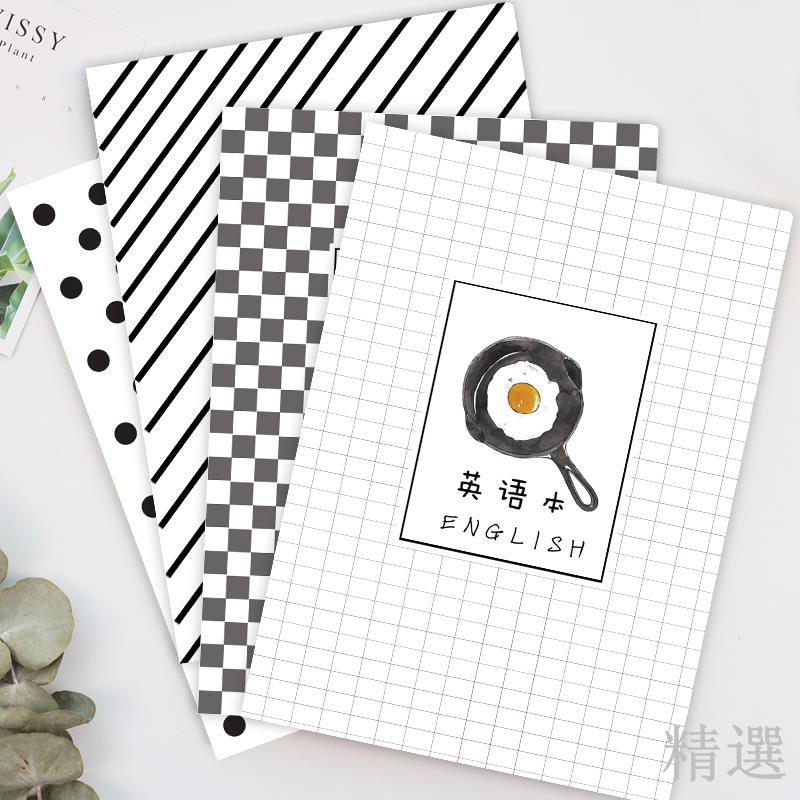 優選 大角色車線本生活日常32開英語本7 9年紀英語本高中生16k大號英語單詞本橫翻四線三格英語本軟抄本初中生本子