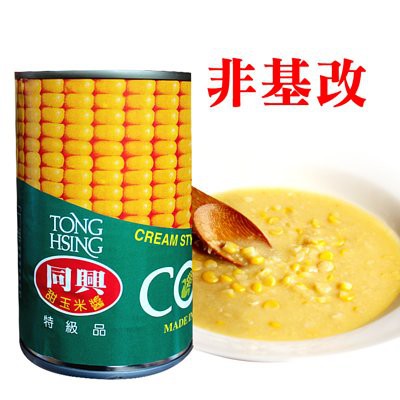 (非基改)同興甜玉米醬410克