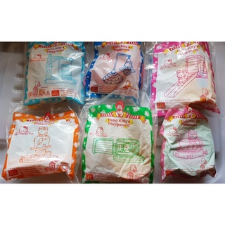 麥當勞玩具＿hello kitty歡樂頌遊樂園 全套