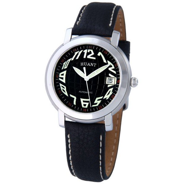 HUANT WATCH 皇督eta瑞士機蕊ap歐洲名錶款高級皮腕錶【神梭鐘錶】