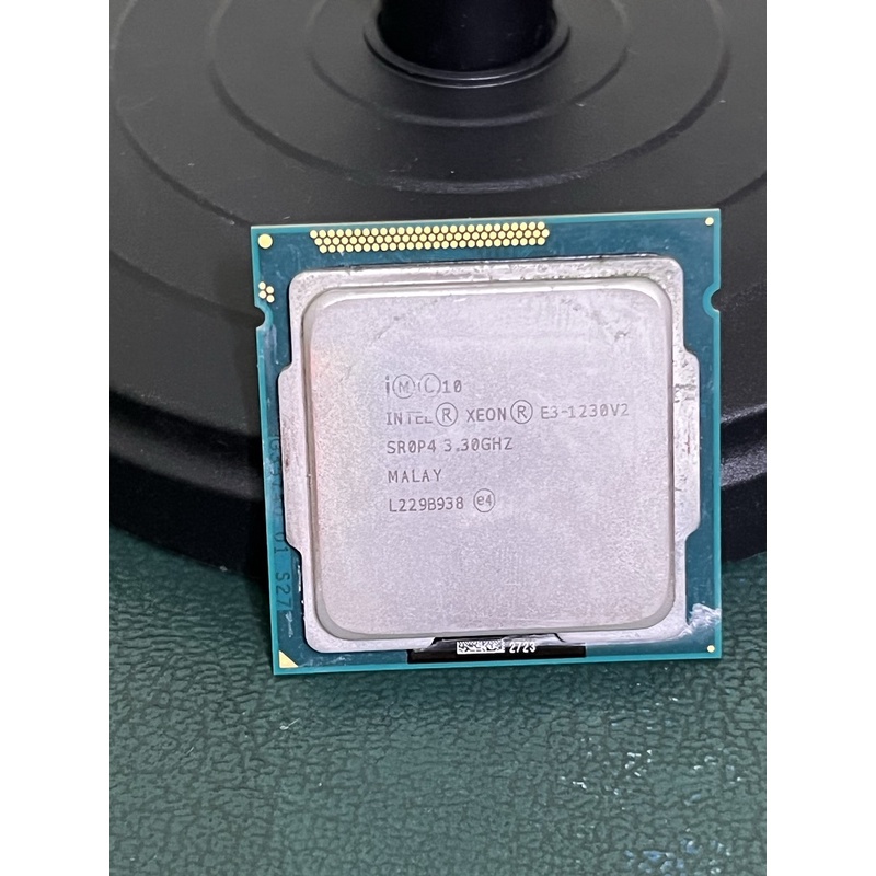 二手 Intel® Xeon® E3-1230 V2 4C8T 良品/無內顯/無風扇/效能等同i7-3770 CPU