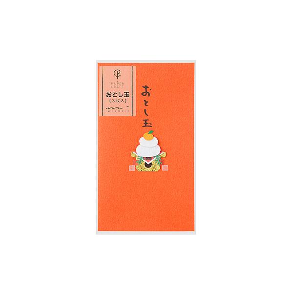 日本 MIDORI PC 紅包袋/ Round Sticky Rice Cake/ 3入 eslite誠品