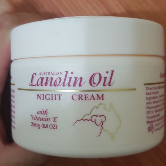 G&amp;M 綿羊油晚霜 Lanolin oil night cream-250g