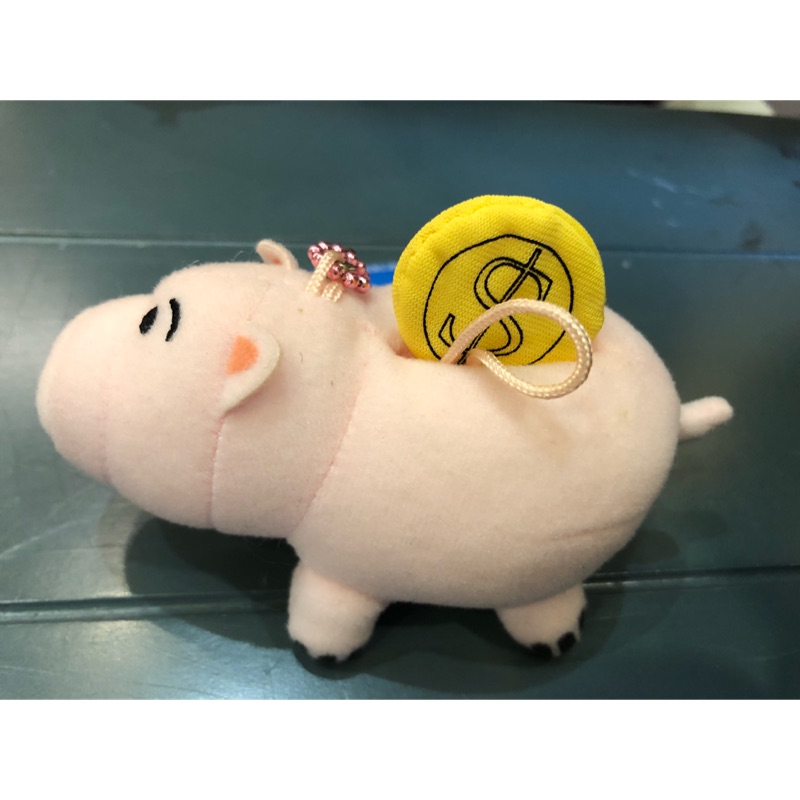 日本迪士尼代購 - 玩具總動員 豬排博士 撲滿豬吊飾