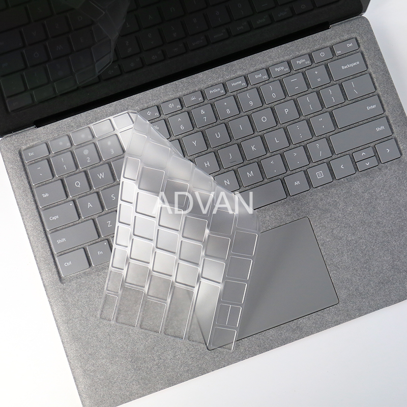 Advan 適用於微軟 Surface 2 3 Pro 3 4 5 6 7 Surface 筆記本本透明TPU筆記本電腦