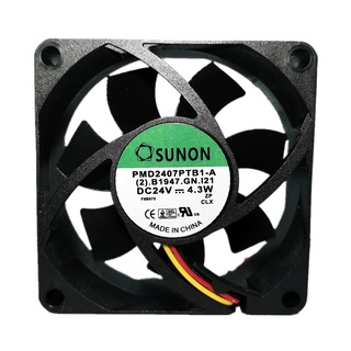 PMD2407PTB1-A全新原裝SUNON 24V 4.3W 7025丹佛斯變頻器散熱風扇