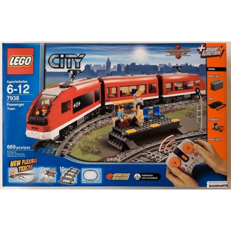 lego 7938 city passenger train