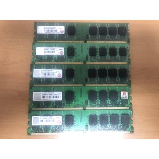 創見 Transcend DDR2 800 2GB PC2-6400 二手 (桌上型電腦 記憶體 RAM)
