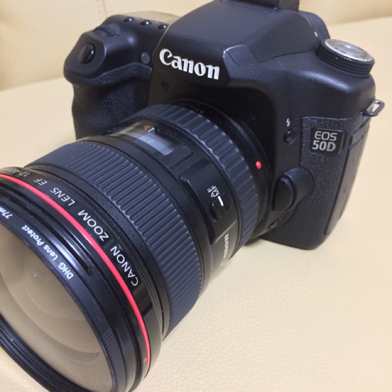 (再降價)Canon 50D+17-40mm F4 L USM+2顆原廠電池+2張CF記憶卡