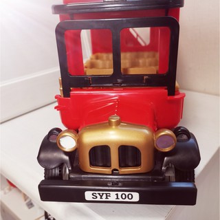 ✨絕版✨森林家族 少見英國紅色雙層巴士 公車 汽車 B1
