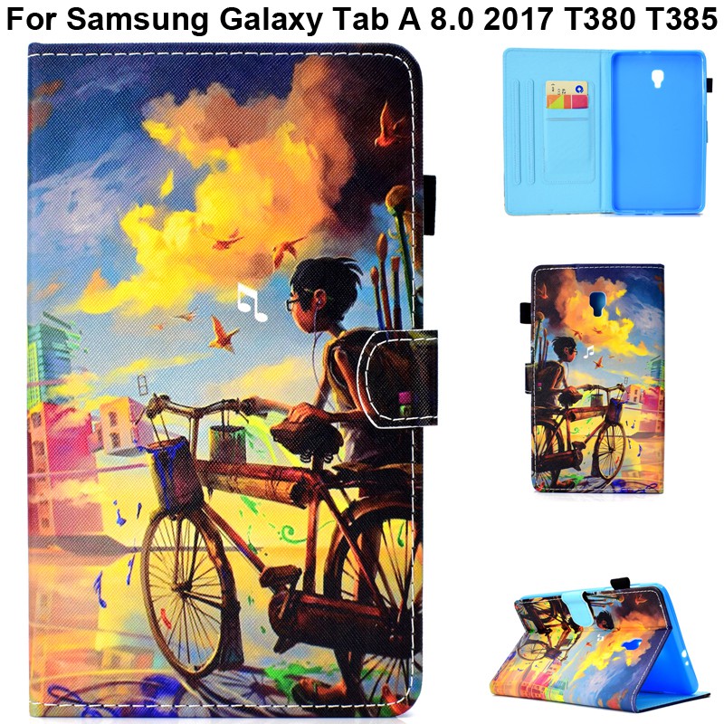 適用於三星 Galaxy Tab A 8.0 （2017）平板保護殼 Samsung T380 T385 保護套皮套