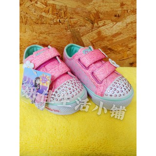 【現貨】 Skechers 斯凱奇 女 童鞋 粉色花朵 11.0CM