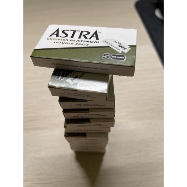 Astra 極致白金 雙面安全刀片 刮鬍刀片