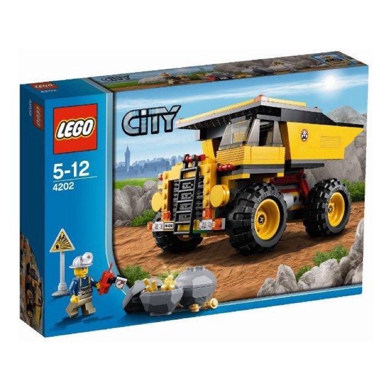 LEGO 樂高 4202 城市系列 CITY Mining Truck 採礦車