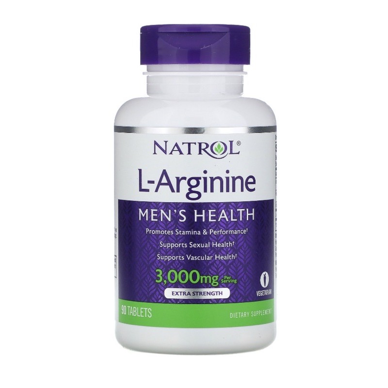 【 現貨 】美國Natrol L-Arginine 高單位精胺酸 3000mg 男性精力補給