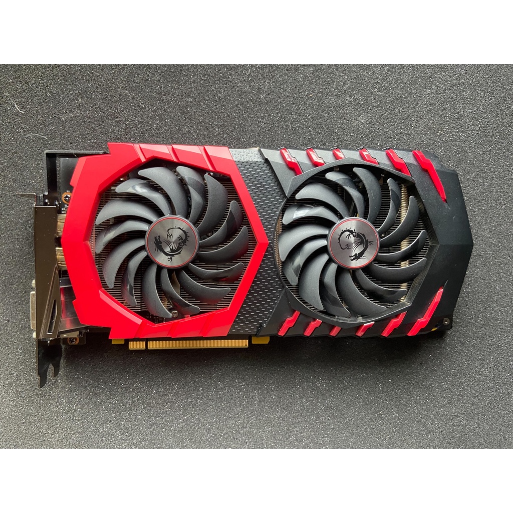 MSI 微星 GTX 1060 GAMING X 6G 紅龍