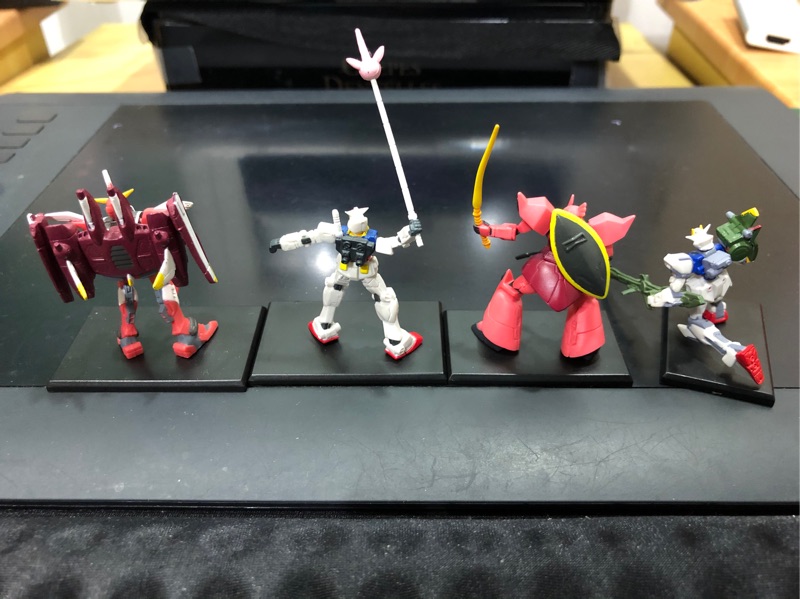 鋼彈精選集gundam Collection Vol 5 初鋼夏亞專用傑爾古格攻擊鋼彈重砲型正義鋼彈seed 蝦皮購物