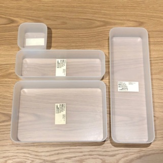 PP整理盒🌟廚房小物 [好感生活推薦] 品項： MUJI無印良品 PP整理盒 無印 收納 桌上整理 廚房整理